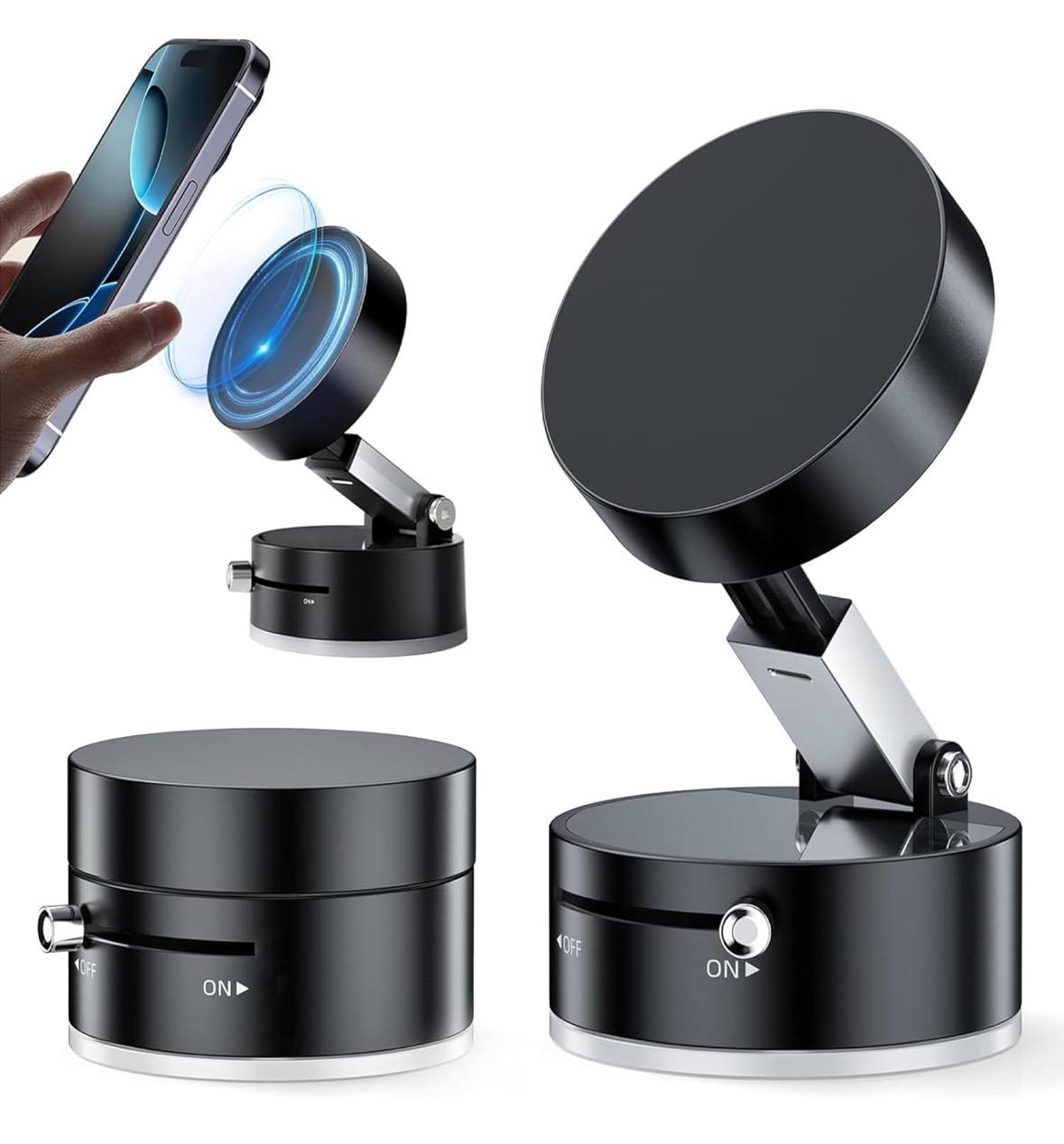 Vacuum Magnetic Phone Stand